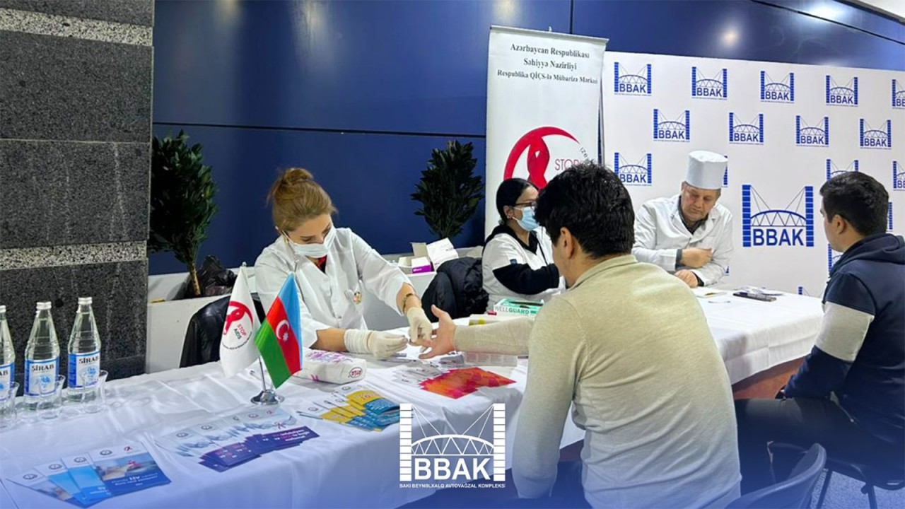 BBAK-da İİV-in erkən aşkarlanması məqsədilə müayinələr aparılıb - FOTOLAR (VİDEO)